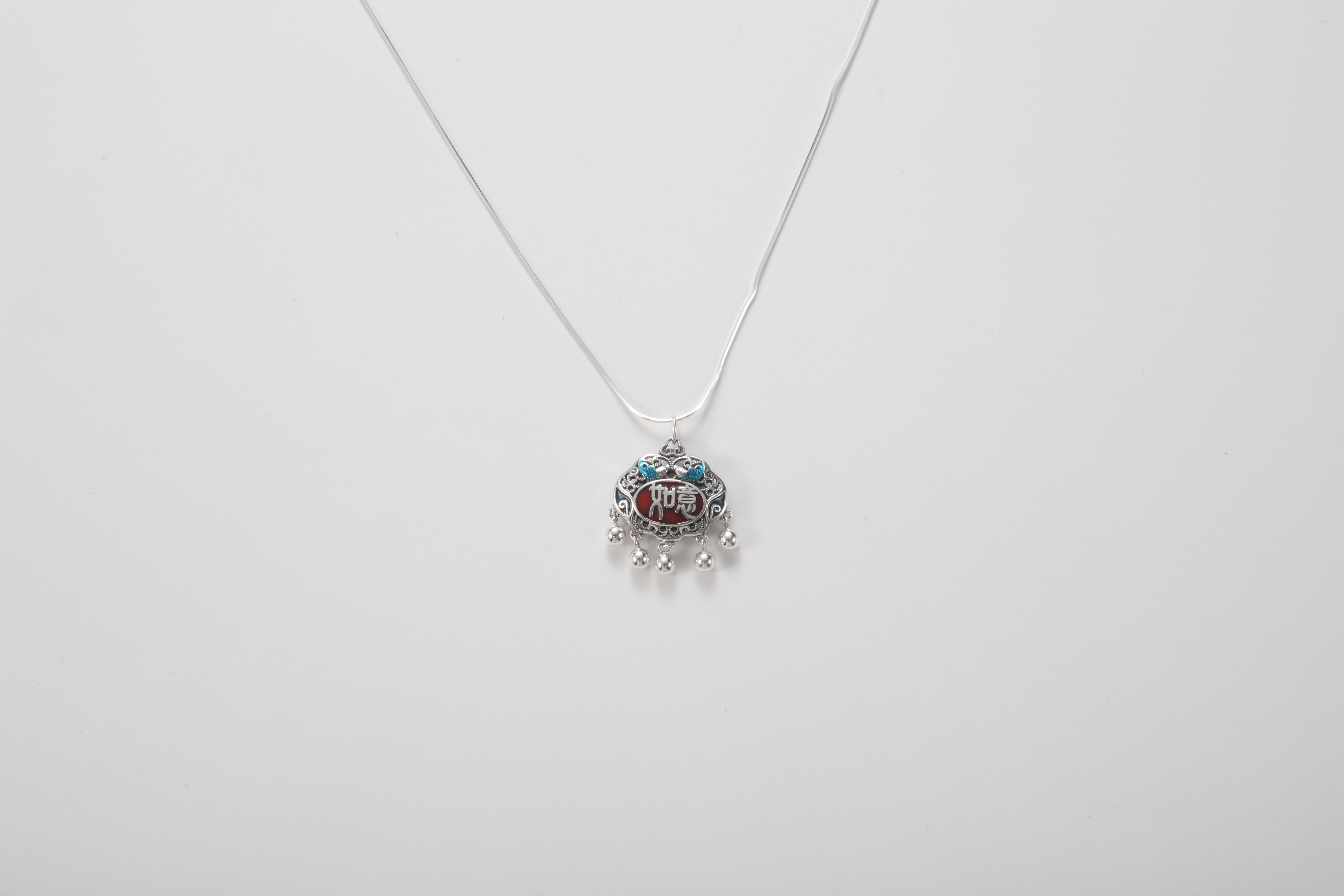 Ruyi Peace Lock Necklace-Confidence Collection