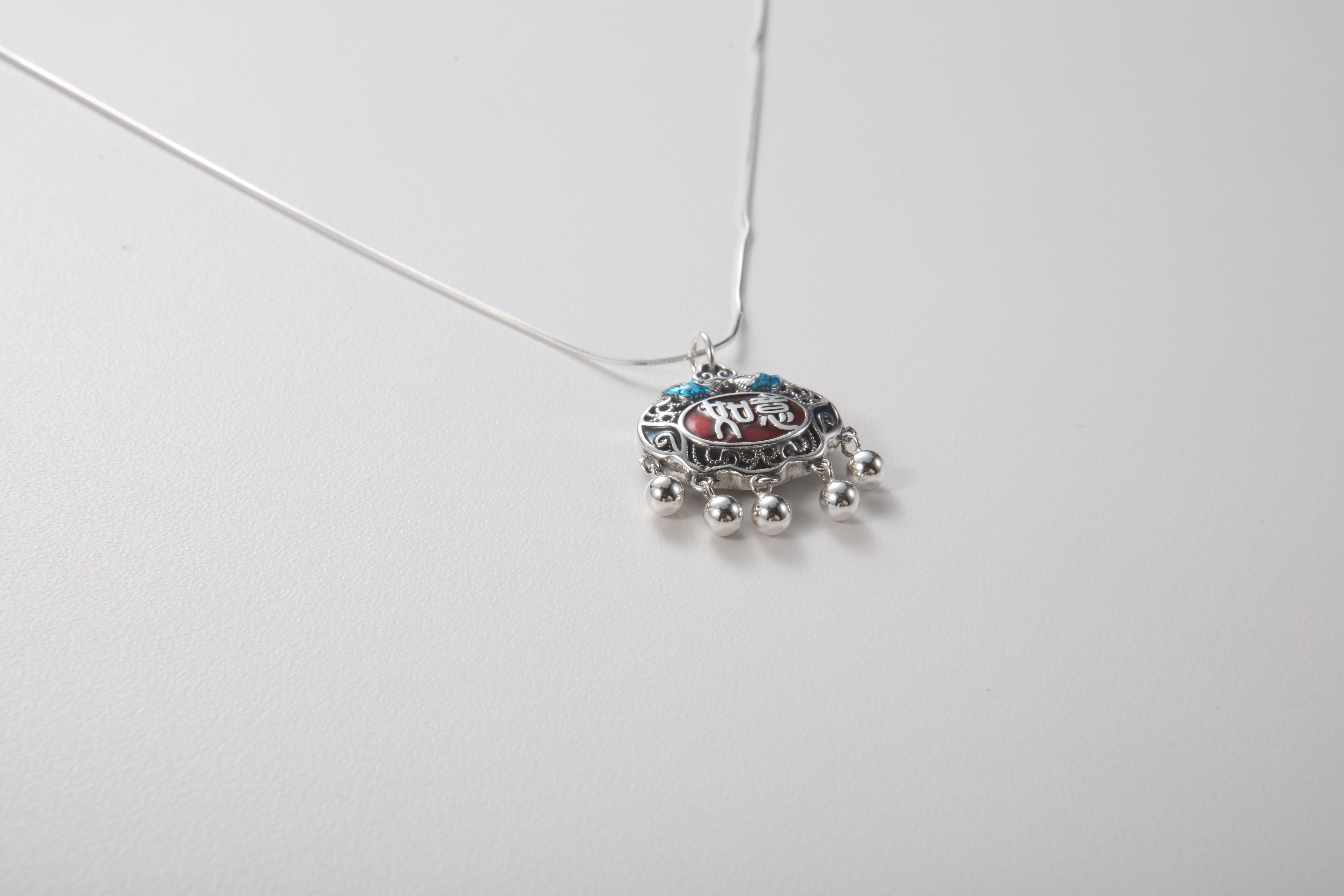 Ruyi Peace Lock Necklace-Confidence Collection